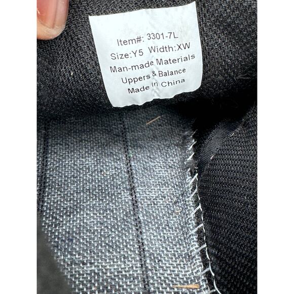 Mt. Emey Orthopedic Shoes Sneakers 3301-7L Green Black Youth 5‎ Extra Wide - Picture 9 of 9